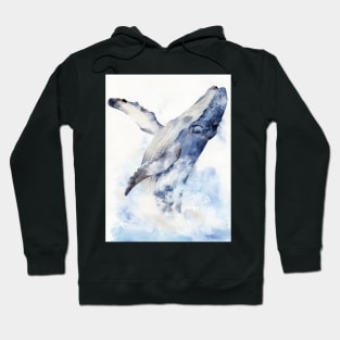 Bursting Humpback Whale Hoodie